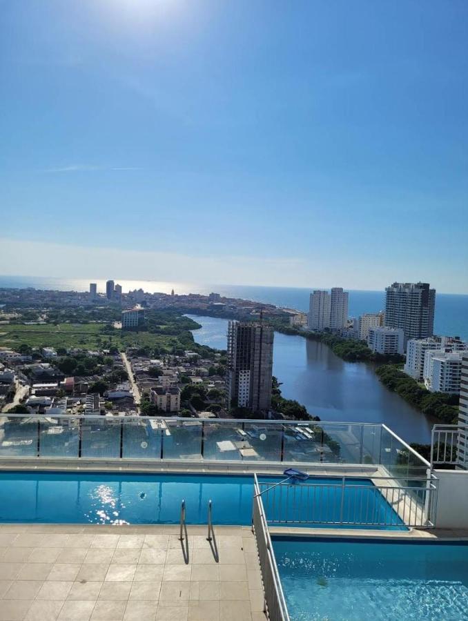 Hermoso Apartamento, Cartagena, Amoblado, Comodo. Buitenkant foto